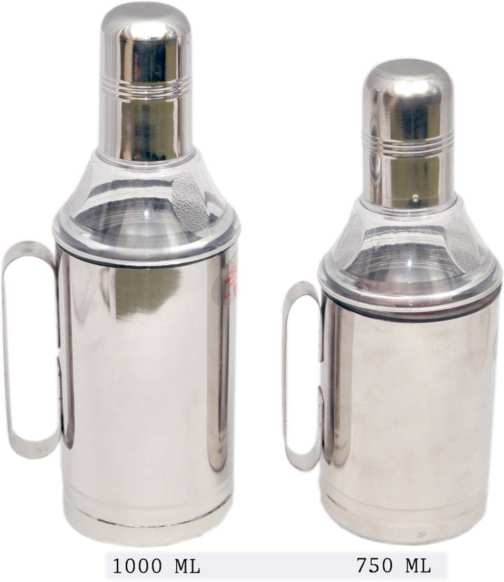 Rituraj 750 ml, 1000 ml Cooking Oil Dispenser Set Pack of 2