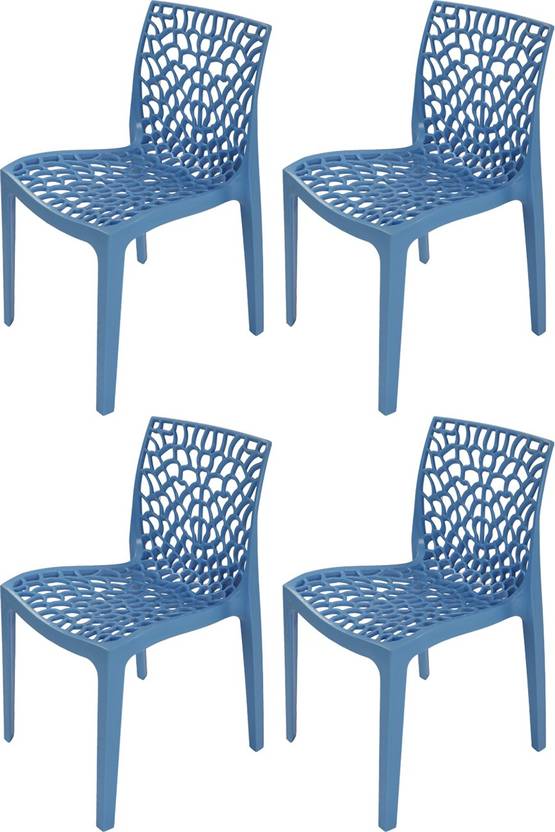 Supreme Web Plastic Outdoor Chair In India Supreme Web Plastic Outdoor Chair Finish Color Soft Blue