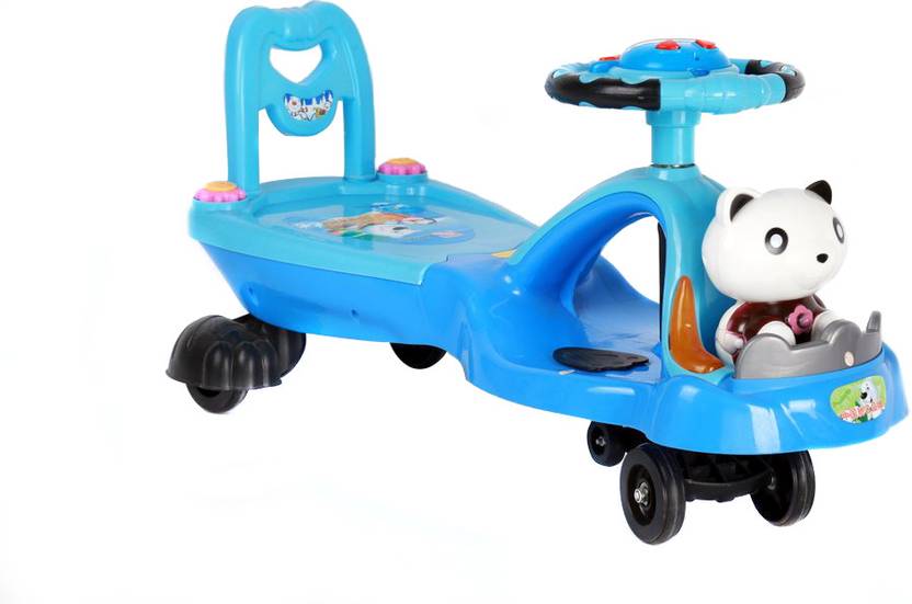 Happy Kidz Magic Ride On Swing Car With Music Panda