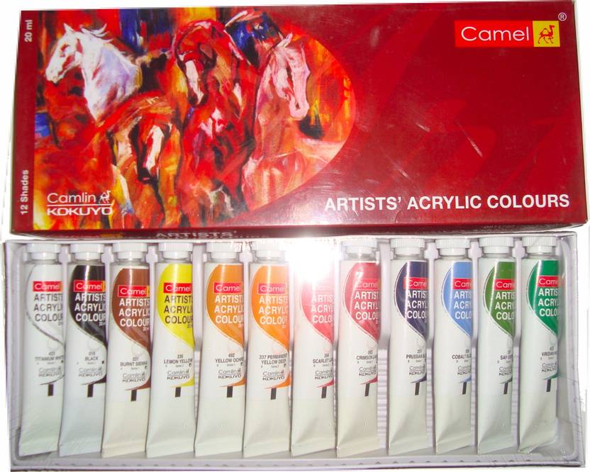 Camlin Artists Color Acrylic Color Tube Acrylic Colours