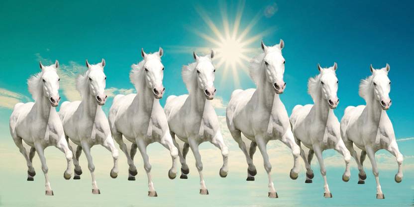 20 Luxury 7 Horse Painting Vastu