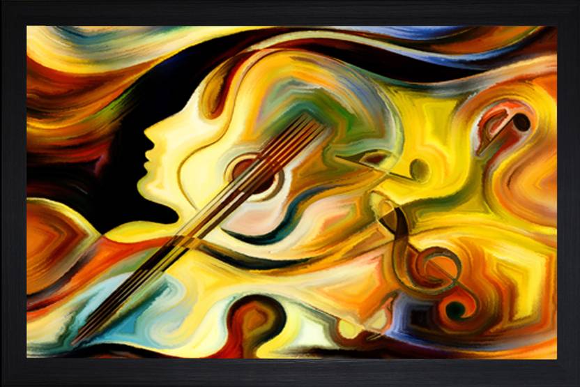 saf abstract painting ink
