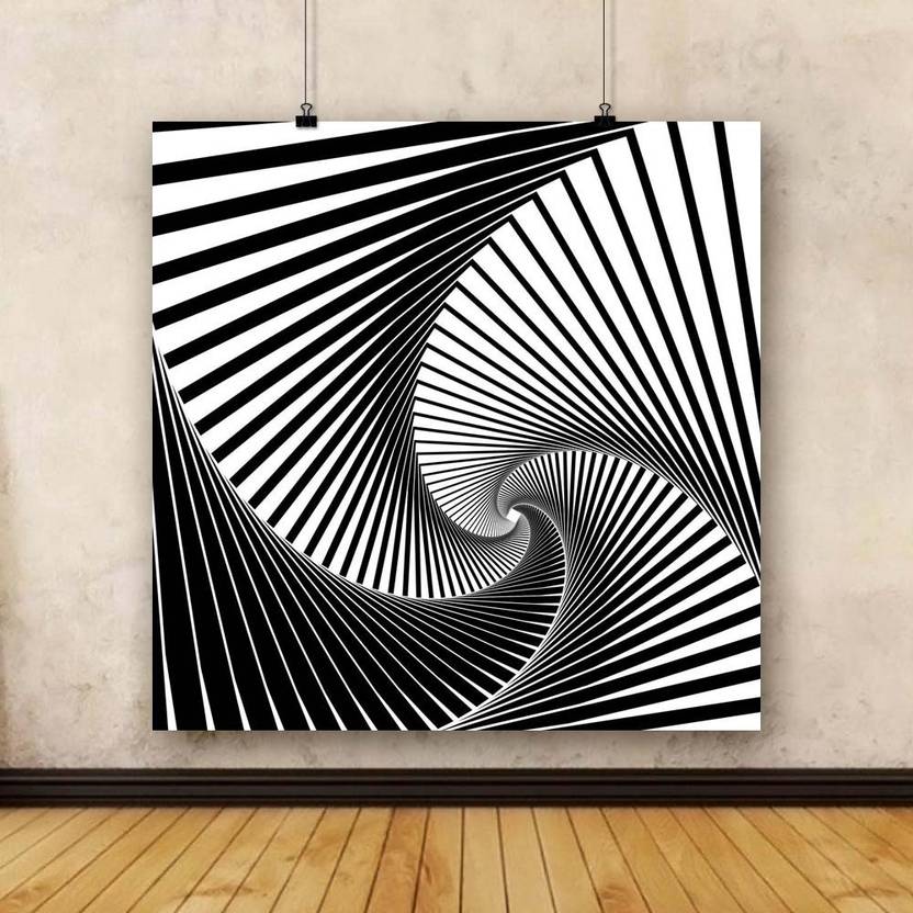 Artzfolio Stair Crazy Framed Art Print Canvas 18 inch x 18 inch