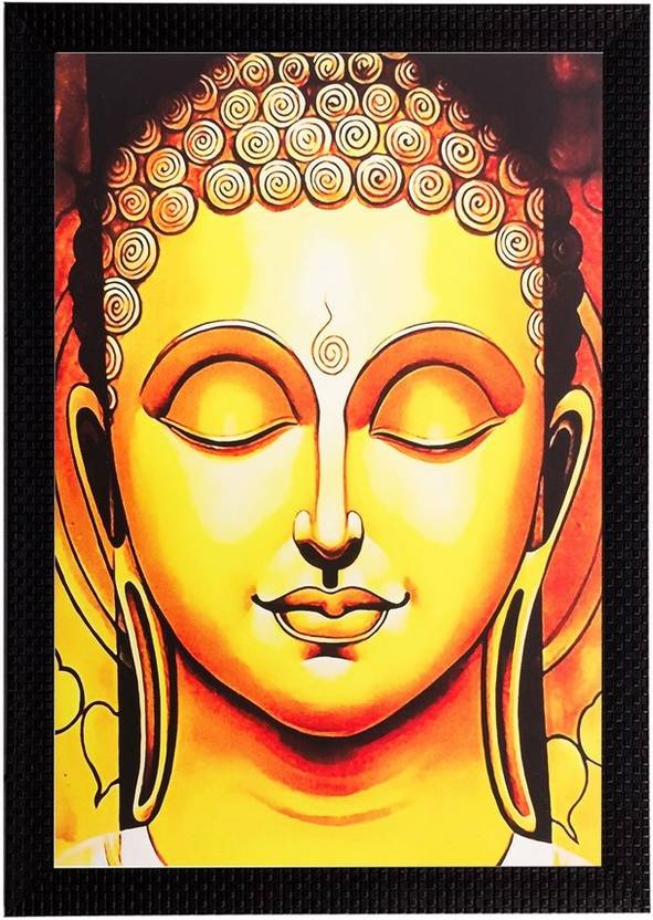 تصميم أعلى خدمة جيدة ألوان متعددة Buddha Canvas Painting Shpe Fresno Org