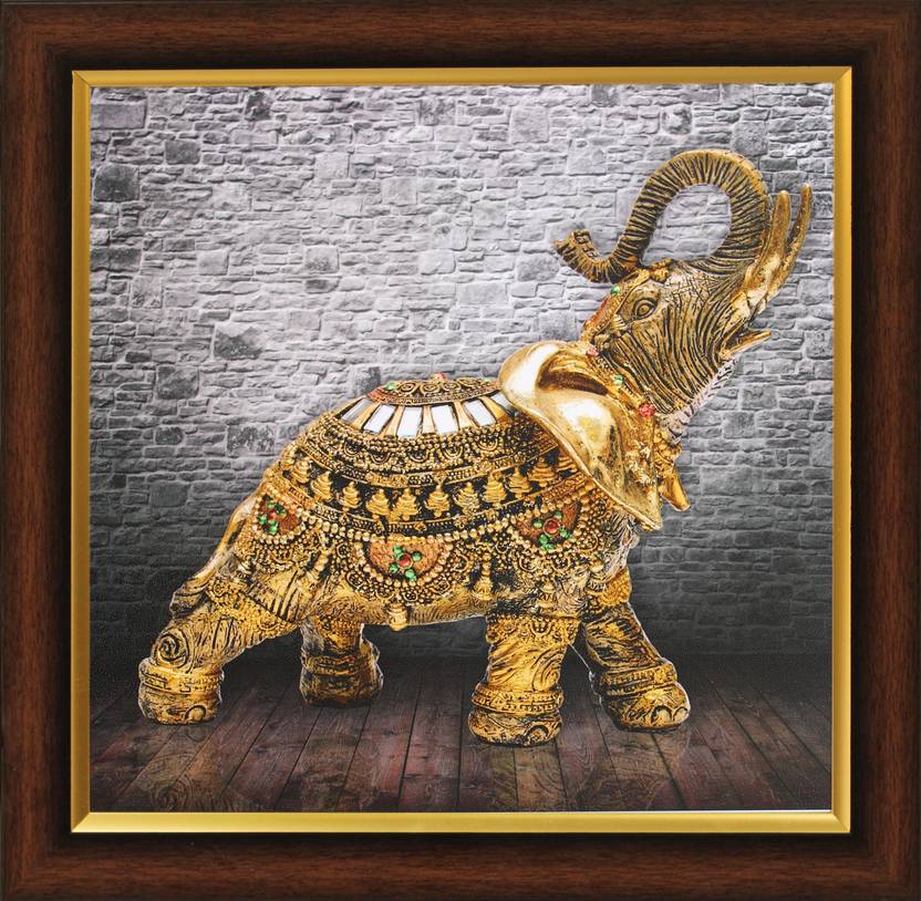 Saf Textured Print With Uv Canvas Painting Price In India Buy
