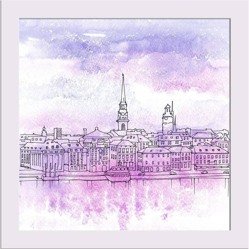 Artzfolio Old Town Gamla Stan In Stockholm Sweden Framed Art