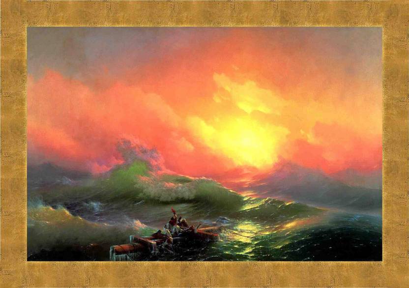 Canvas Classics Ivan Aivazovsky The Ninth Wave Canvas