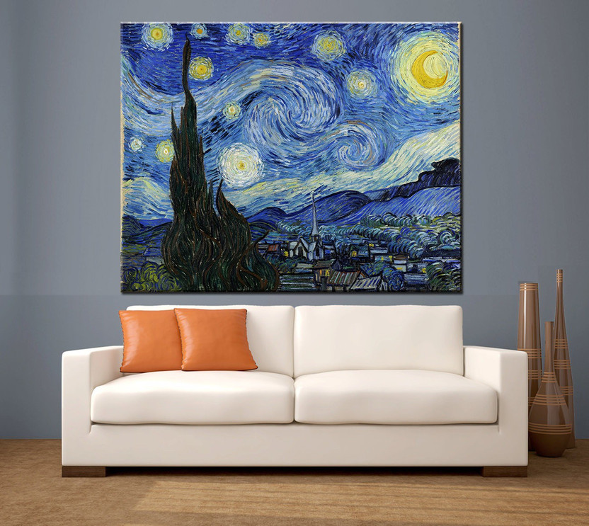 Graceful Girl Ink Canvas Oil Painting Prints Picture Home Office Artistic Decor