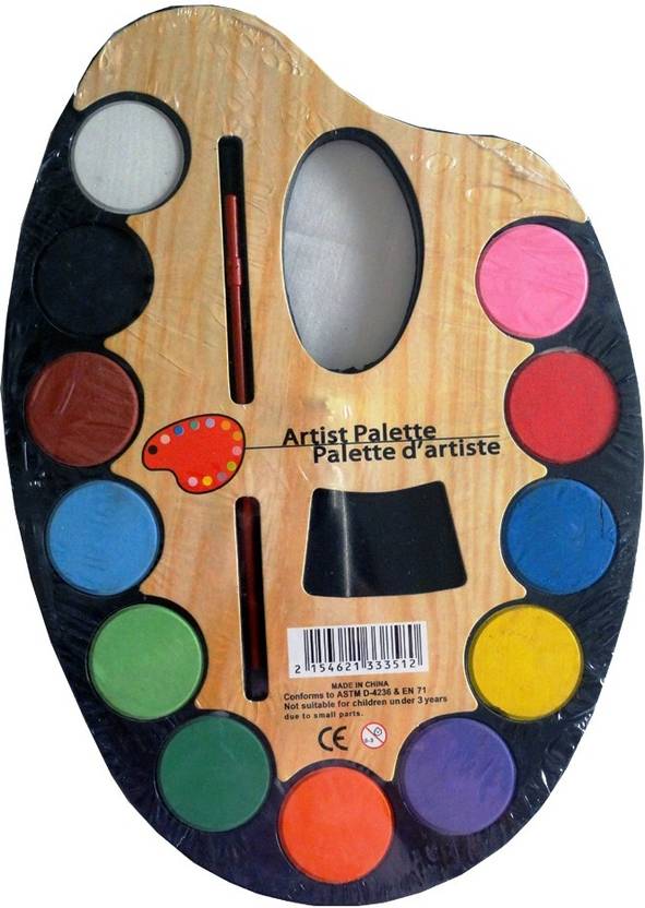 Trendy Artiste Plastic 14 Paint Wells Palettes Price In India