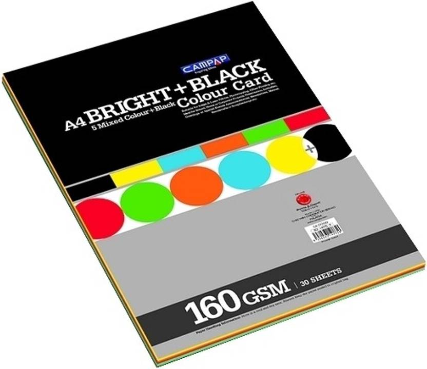 Campap A4 160 gsm Coloured Paper Coloured Paper