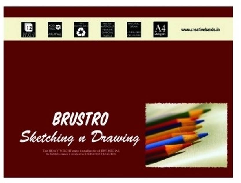 BRuSTRO Artist A4 200 gsm Drawing Paper Drawing Paper