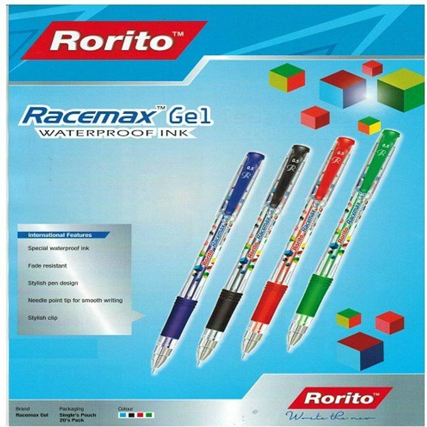 Rorito racemax gel pen clearance