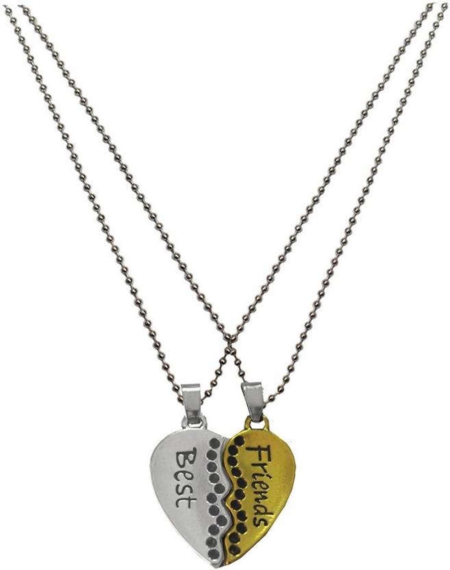 Rich Famous Friendship Day Special Breakable Heart Fashion Alloy Rich Famous Friendship Day Special Breakable Heart Fashion Alloy Pendant In India