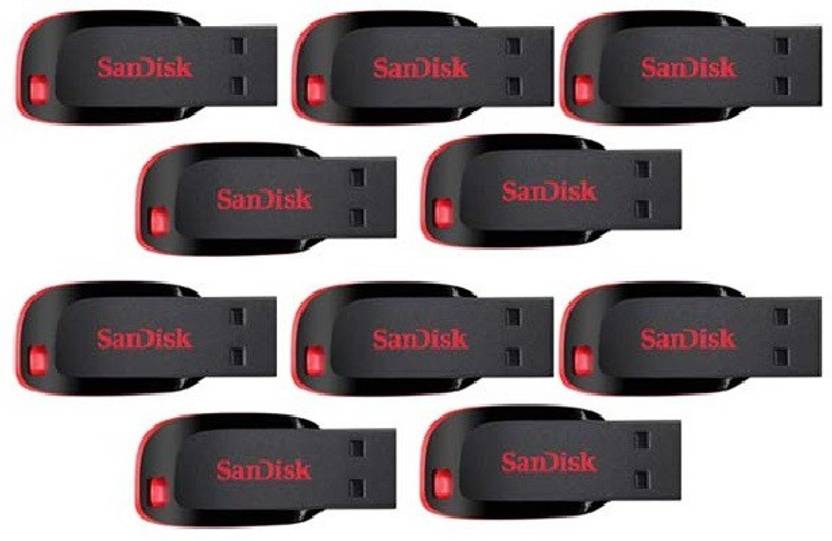 SanDisk Cruzer Blade USB Flash Drive 16 GB Pen Drive