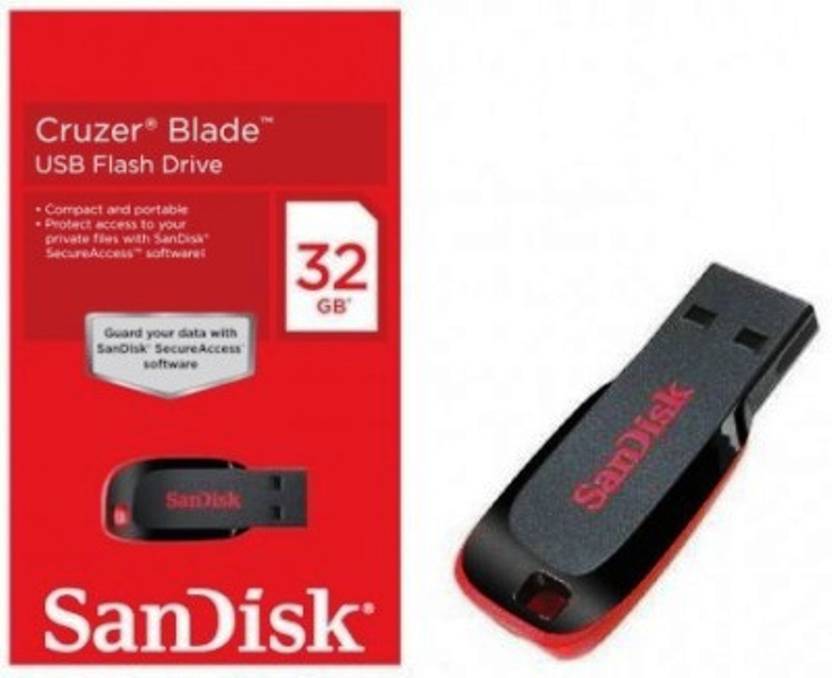 SanDisk (PACK OF 2) 32 GB Pen Drive
