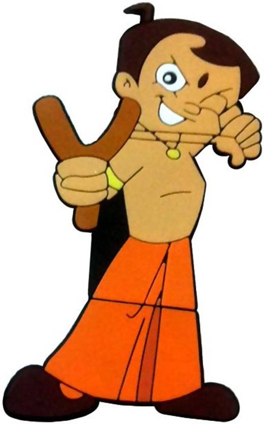 zeztee chhota bheem cartoon character shape with original hp chipset
