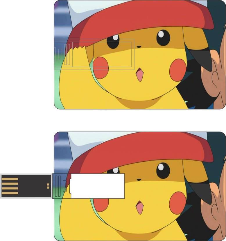 Hd Arts Cte Pikachu Pokeman Wallpaper 8 Gb Pen Drive Hd Arts