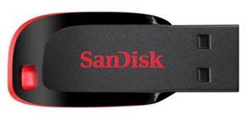 SanDisk Cruzer Blade 16GB USB 2.0 Pen Drive (Pack of 2)