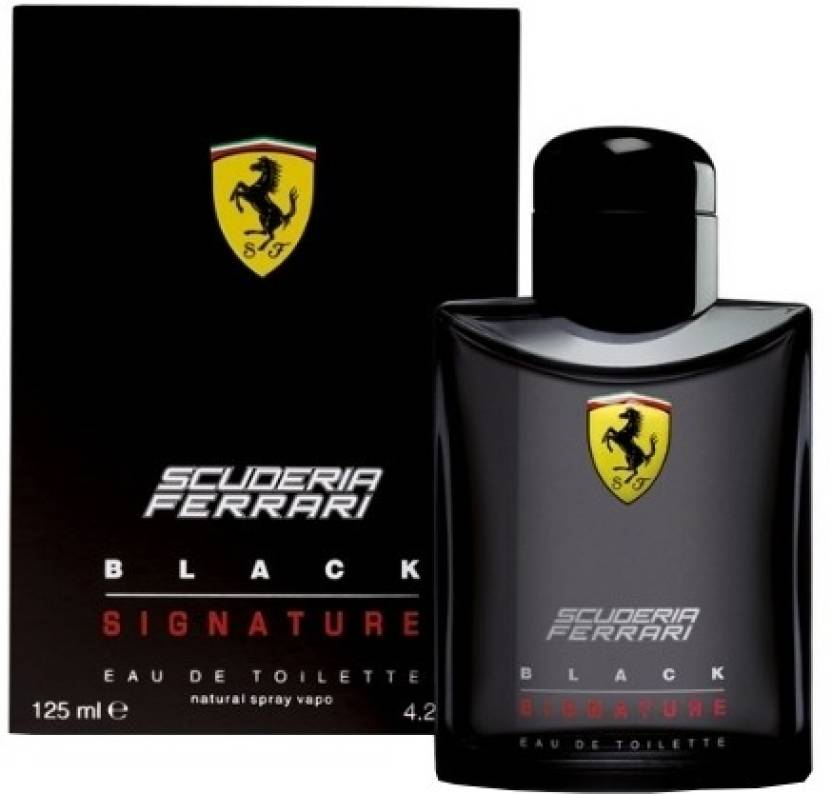Buy Ferrari Scuderia Black Signature EDT - 125 ml Online In India ...