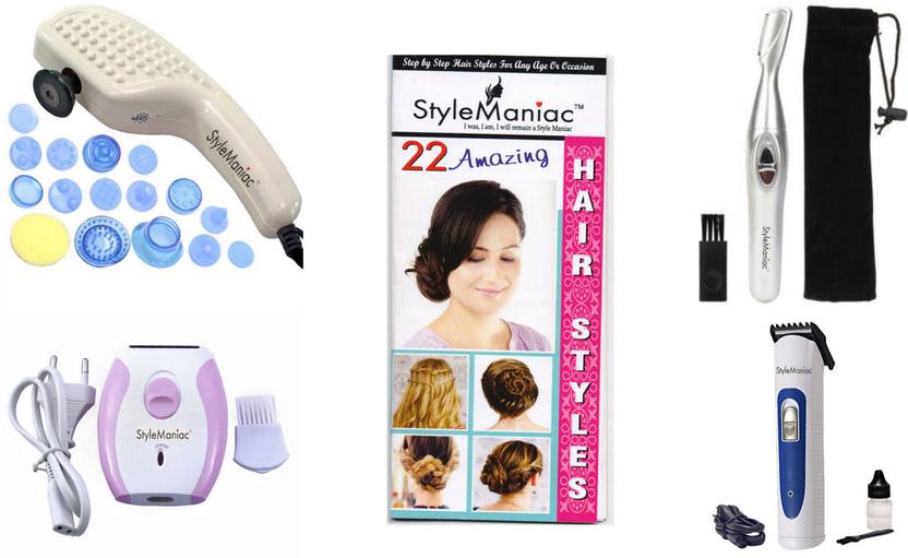 Style Maniac Full Body Massager Eyebrow Nose Ear Hair