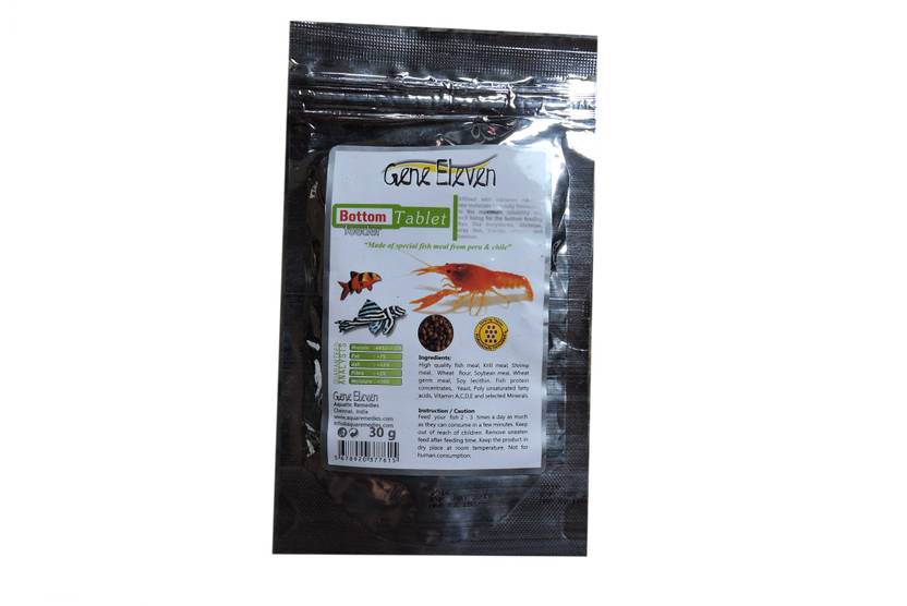 Gene Eleven Bottom Tablet Feeder 30g Shrimp 30 G Dry Fish Food