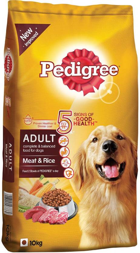 Pedigree Adult 10kg Lamb Rice 10 Kg Dry Dog Food Price In India