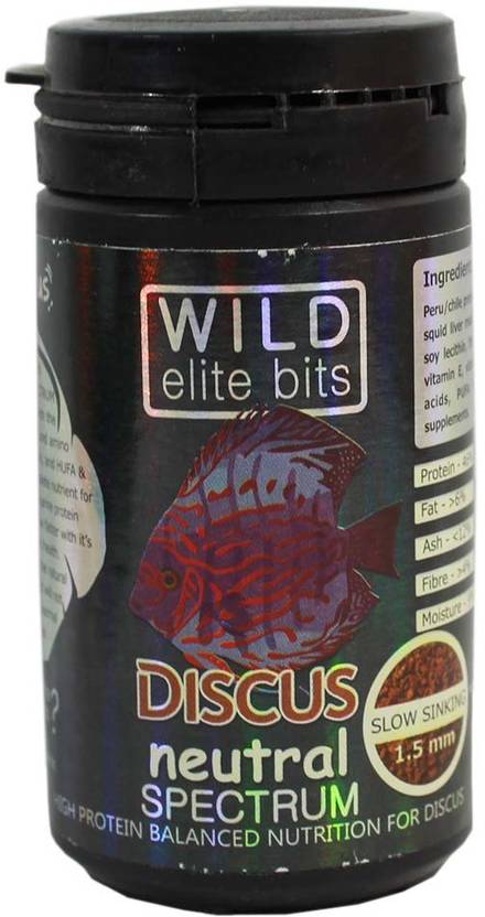 Aquatic Remedies Wild Elite Bits Discus Neutral Spectrum 30g 30 G Dry Fish Food