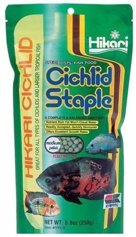 Hikari Cichlid Staple Medium Pellet 250g Fish 250 G Dry Fish Food