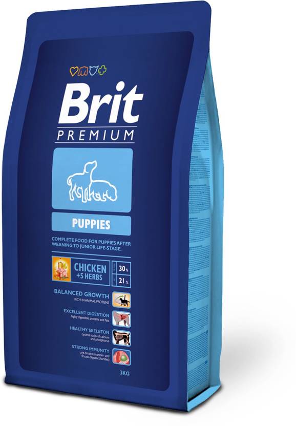 Brit Premium All Breed Puppy Chicken 3 kg Dry Young Dog Food Price in India Buy Brit Premium