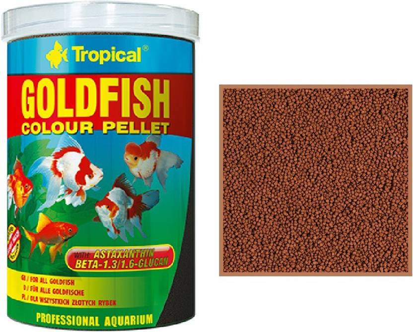 tropical goldfish colour pellet