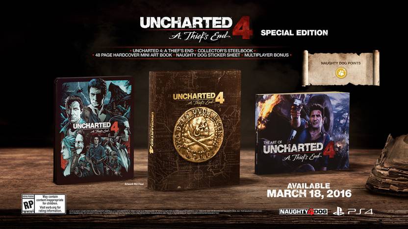 Uncharted 4 A Thief S End Special Edition
