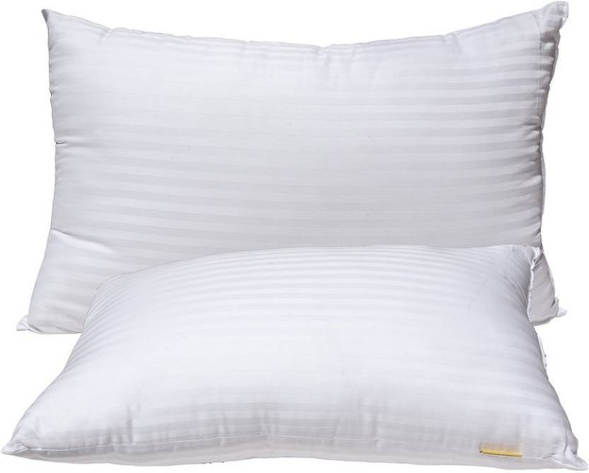 RECRON CERTIFIED Polyester Fibre Solid Bed/Sleeping Pillow Buy RECRON