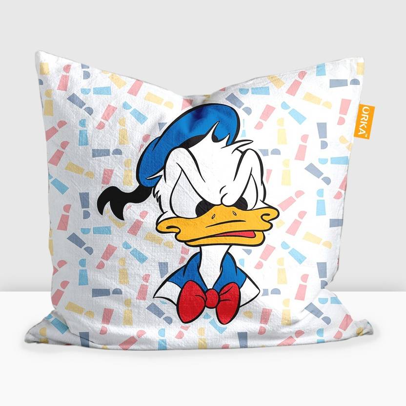 Disney Donald Duck Printed Cushion Filled With Microbeads Pack