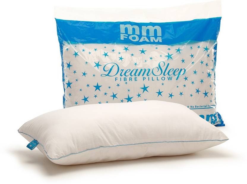 Mm Foam Plain Bed Sleeping Pillow Pack Of 1 Buy Mm Foam Plain