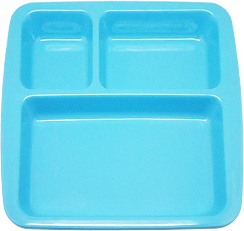 MILTON 3 Partition Plate Price in India Buy MILTON 3 Partition Plate