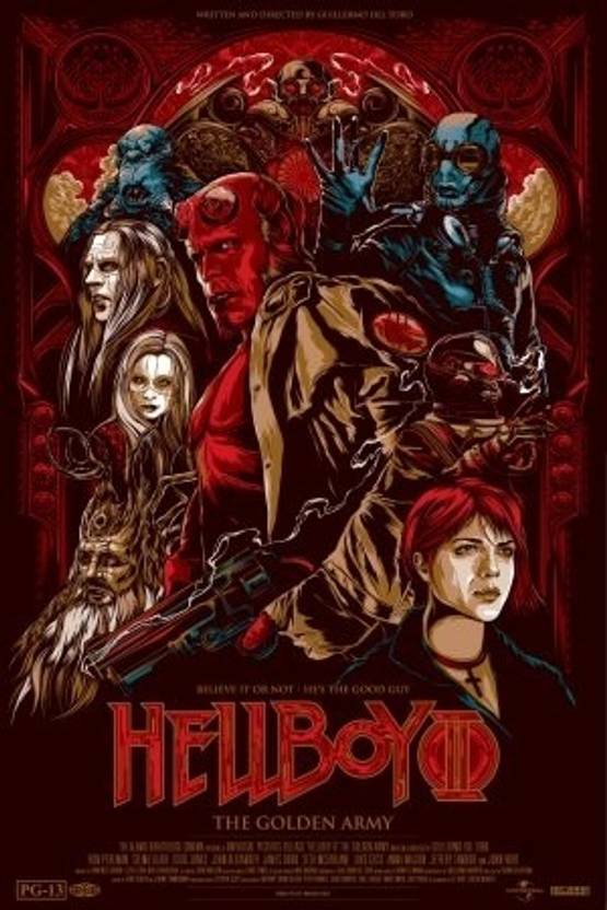 Hellboy Ii The Golden Army Paper Print Movies Posters In