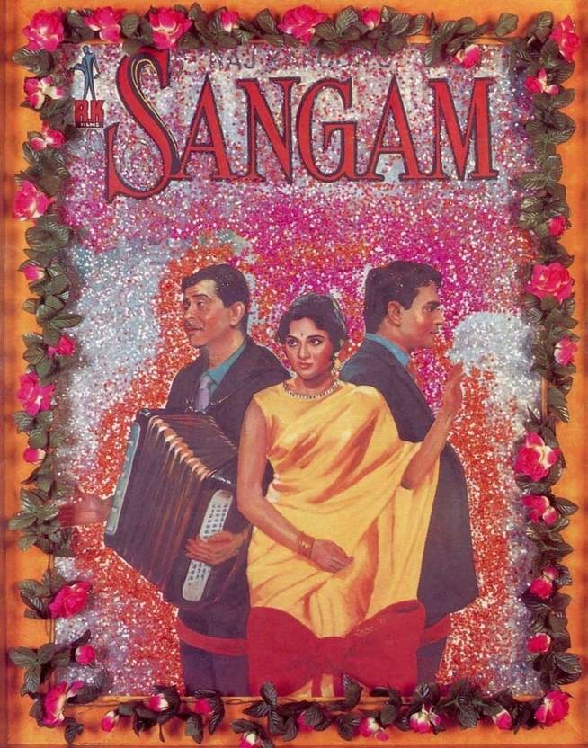 Sangam Hindi Movie Poster Photographic Paper Movies posters in India