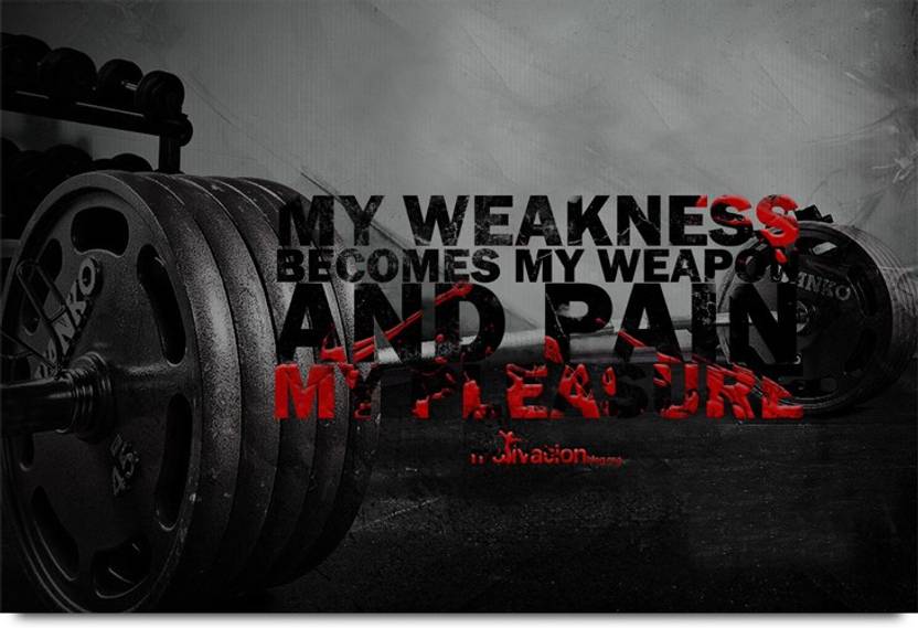 Bodybuilding Motivation Quote Paper Print Quotes Motivation