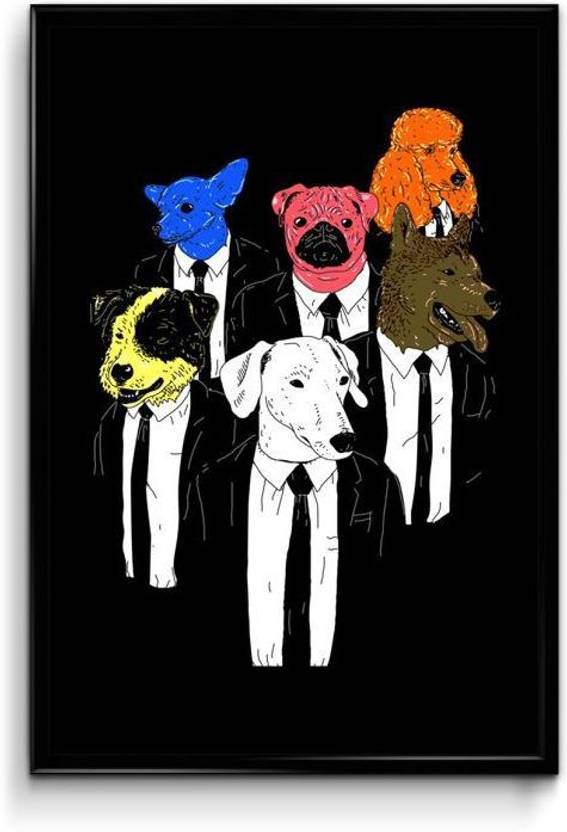 Reservoir Dogs Art Canvas Art Movies Gaming Typography