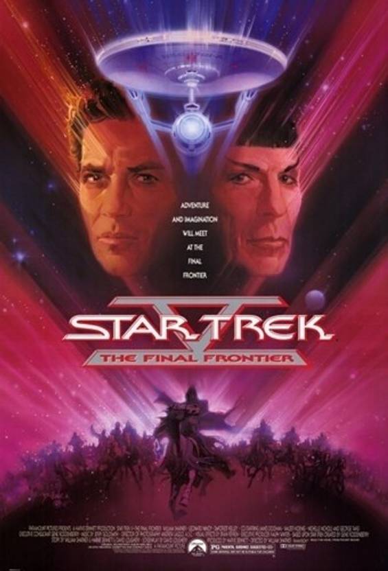 Star Trek 5 The Final Frontier Paper Print Movies