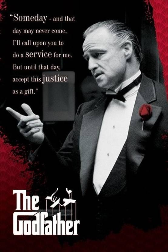 Marlon Brando Is The Godfather Paper Print Movies Posters