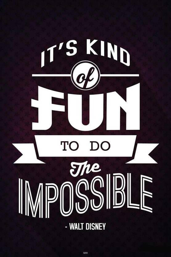 walt disney quote poster paper print quotes motivation posters