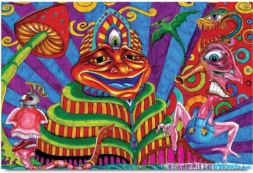 Abstract Art Bk Paper Print Abstract Decorative Art