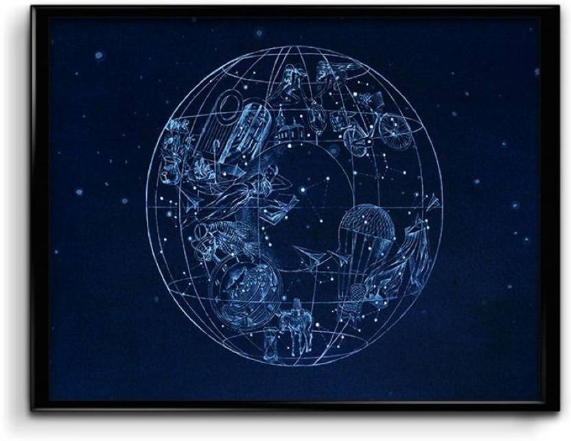 Sky Full Of Starscoldplay Canvas Art Humor Minimal Art Abstract