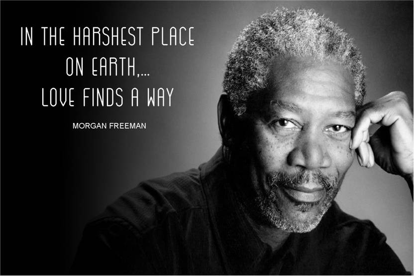 Freeman Motivational Quotes Poster Paper Print Quotes