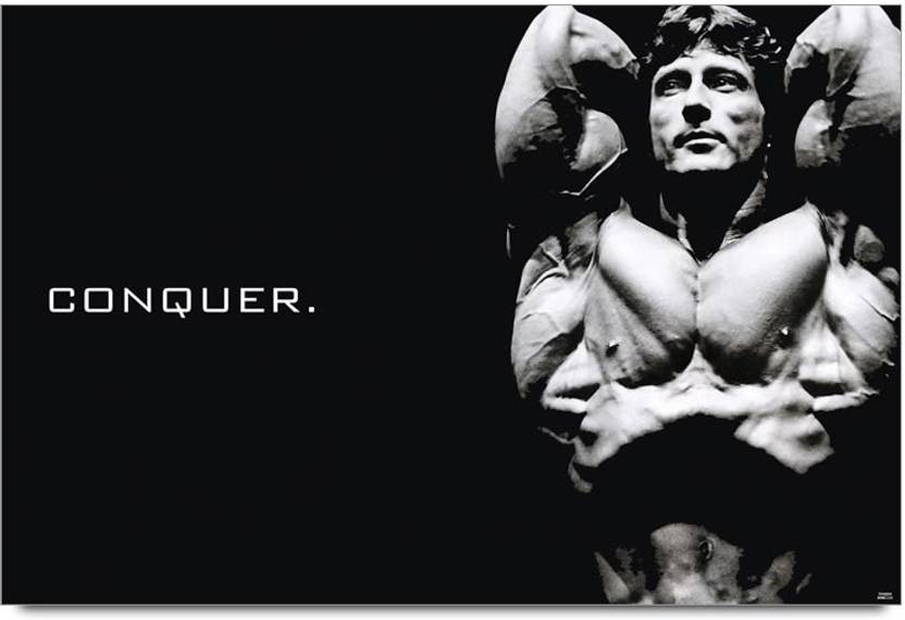 Bluegape Frank Zane Conquer Mr. Universe Photographic Paper Abstract