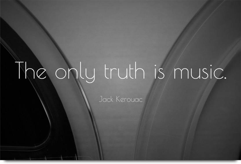 Music Is Truth Motivation Quote Paper Print Quotes