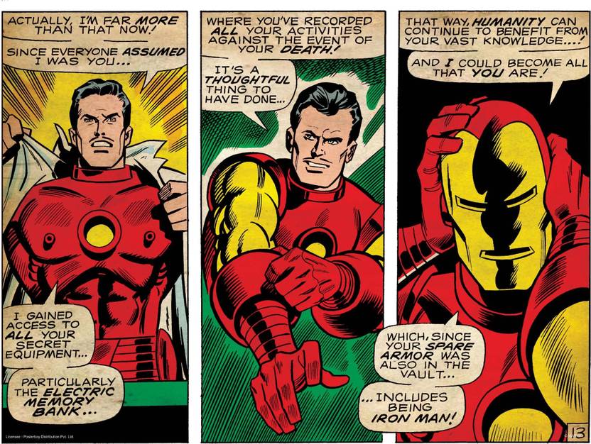 Marvel Comics Iron Man Poster Officially Licensed Paper
