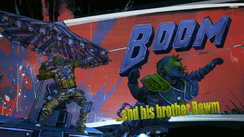 Boom And Bewm Borderlands Athah Fine Quality Poster Paper