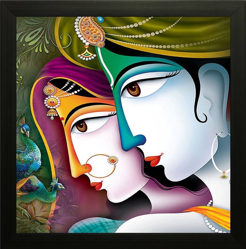 Printelligent Exclusive Framed Wall Art Paintings For Living Room And Bedroom Paper Print